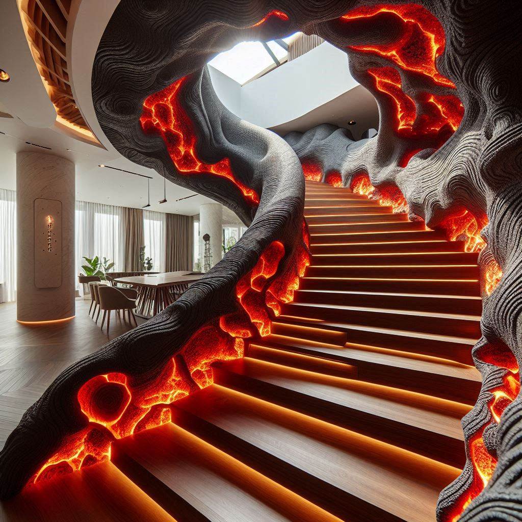 The Benefits of a Lava Inspired Staircase