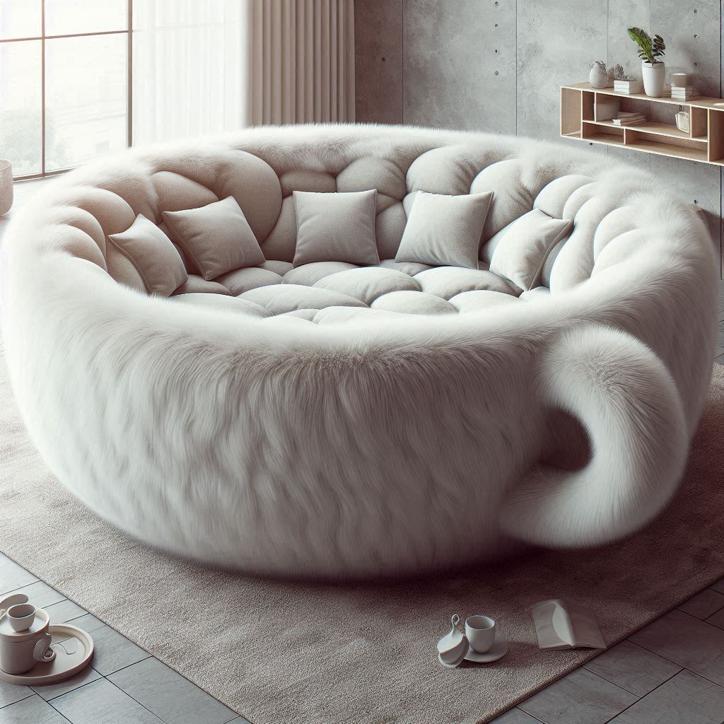 The Design and Comfort of the Giant Teacup Lounger