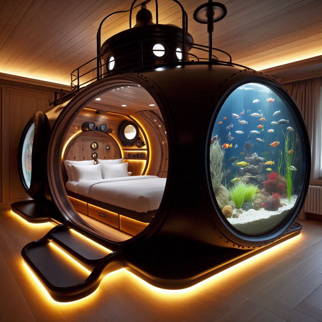 3. Benefits of the Submarine Aquarium Bed