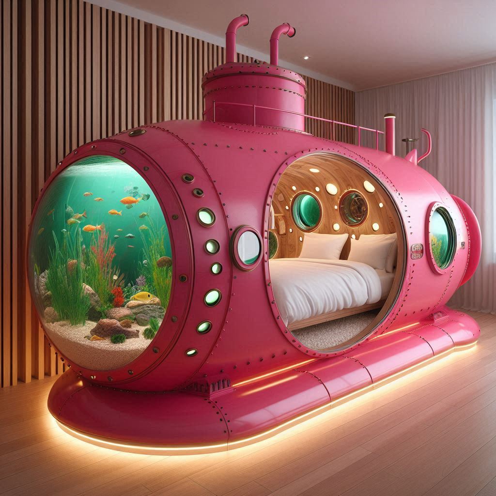 1. What is the Submarine Aquarium Bed?