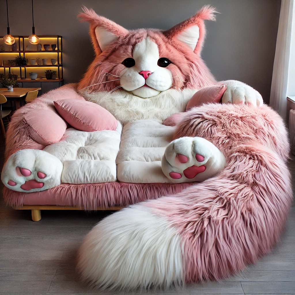 How the Cat-Shaped Lounger Elevates Your Home Décor