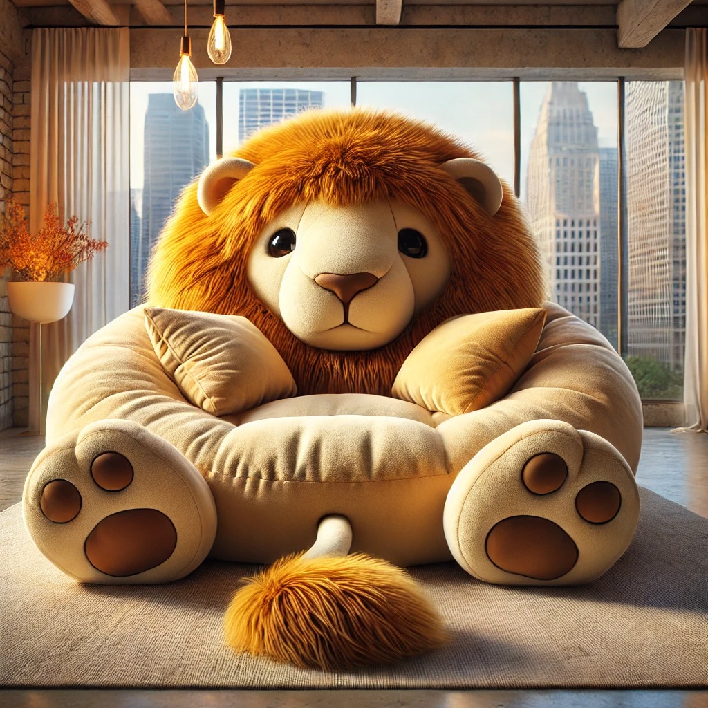 Fierce Style, Ultimate Comfort: The Lion Lounger