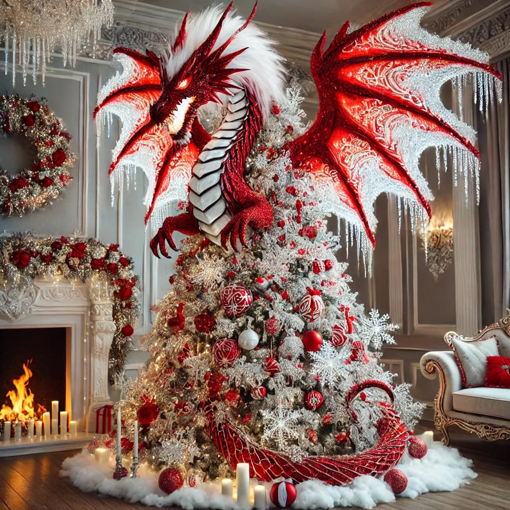 Elevate Your Holidays with the Dragon Christmas Tree