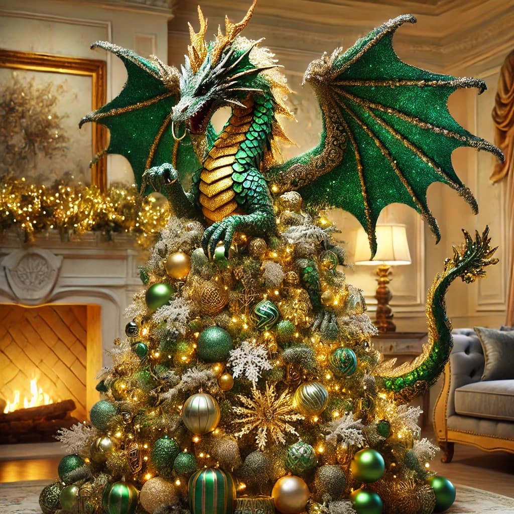 How to Decorate Your Dragon Christmas Tree