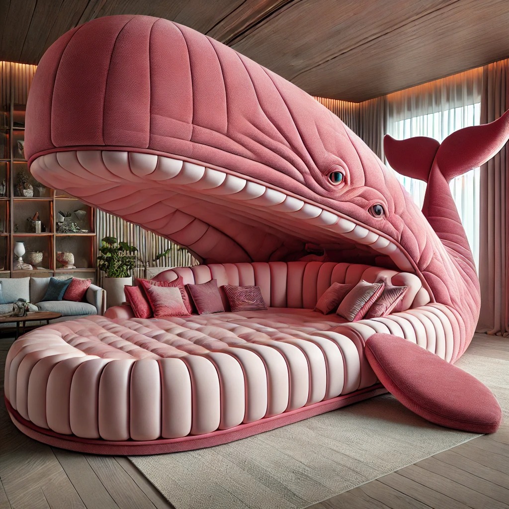 How to Incorporate a Giant Whale Lounger Into Your Home