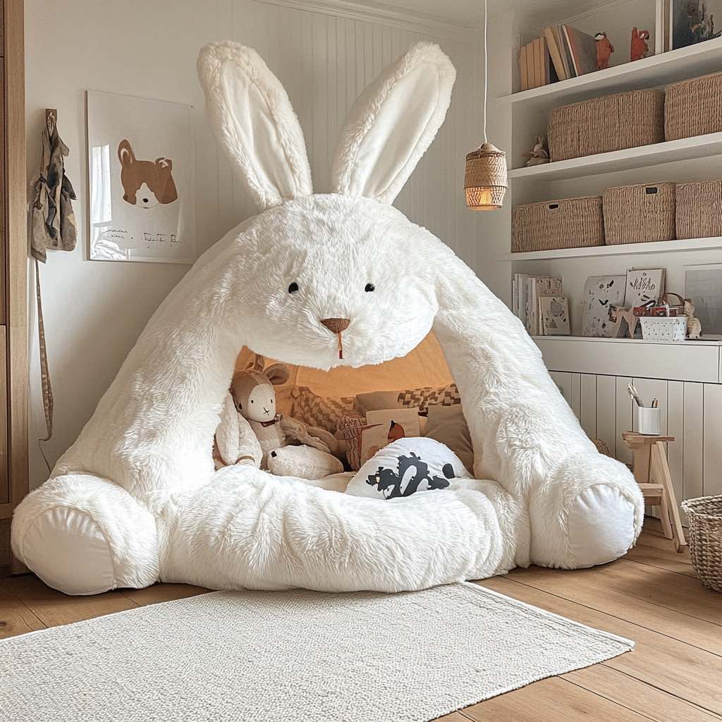 Design Features of the Perfect Bunny Lounging Den