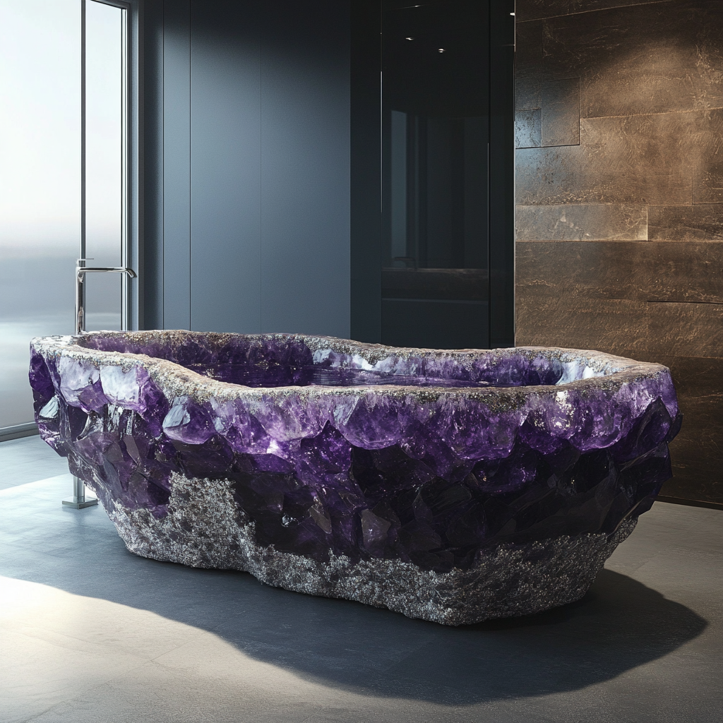 The Design Inspiration Behind the Crystal Bathtub