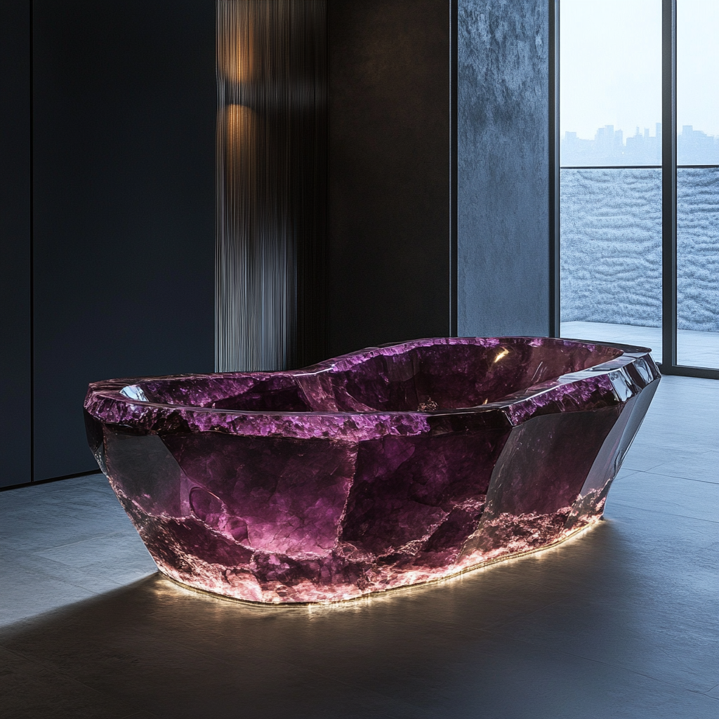 How to Incorporate a Crystal Bathtub into Your Bathroom Décor