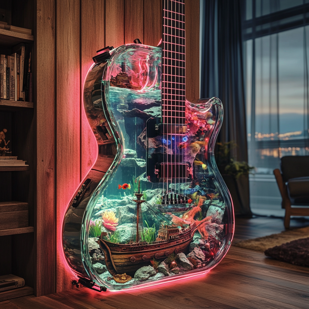 Styling Ideas for the Guitar Aquarium Experience