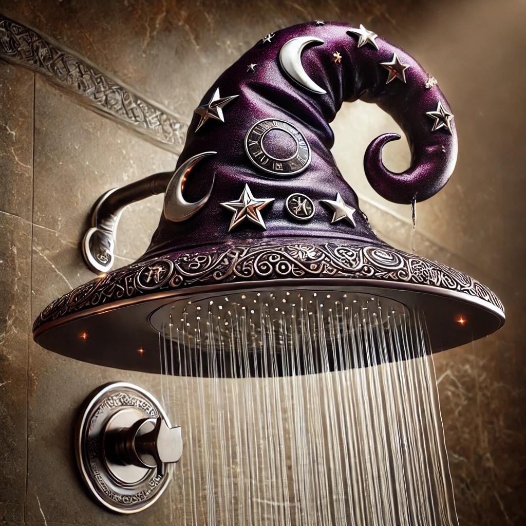 Who Will Love the Wizard Hat Shower Head?