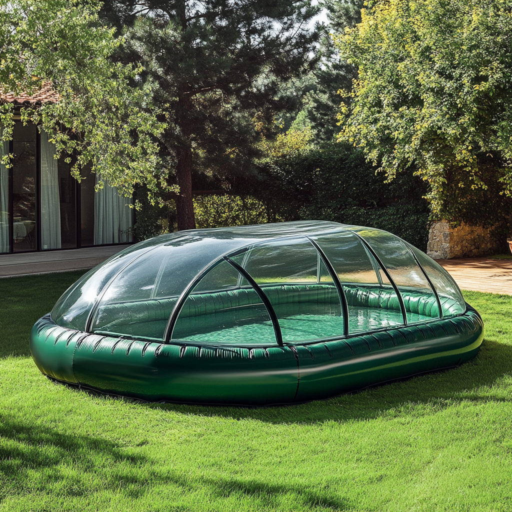 How to Set Up an Inflatable Greenhouse Pool