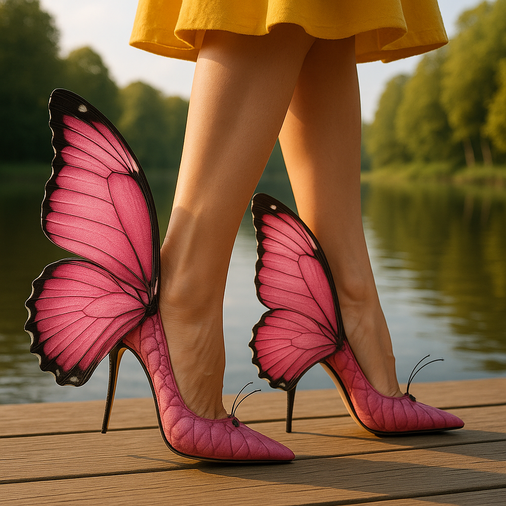 Popular Butterfly Heel Designs and Styles