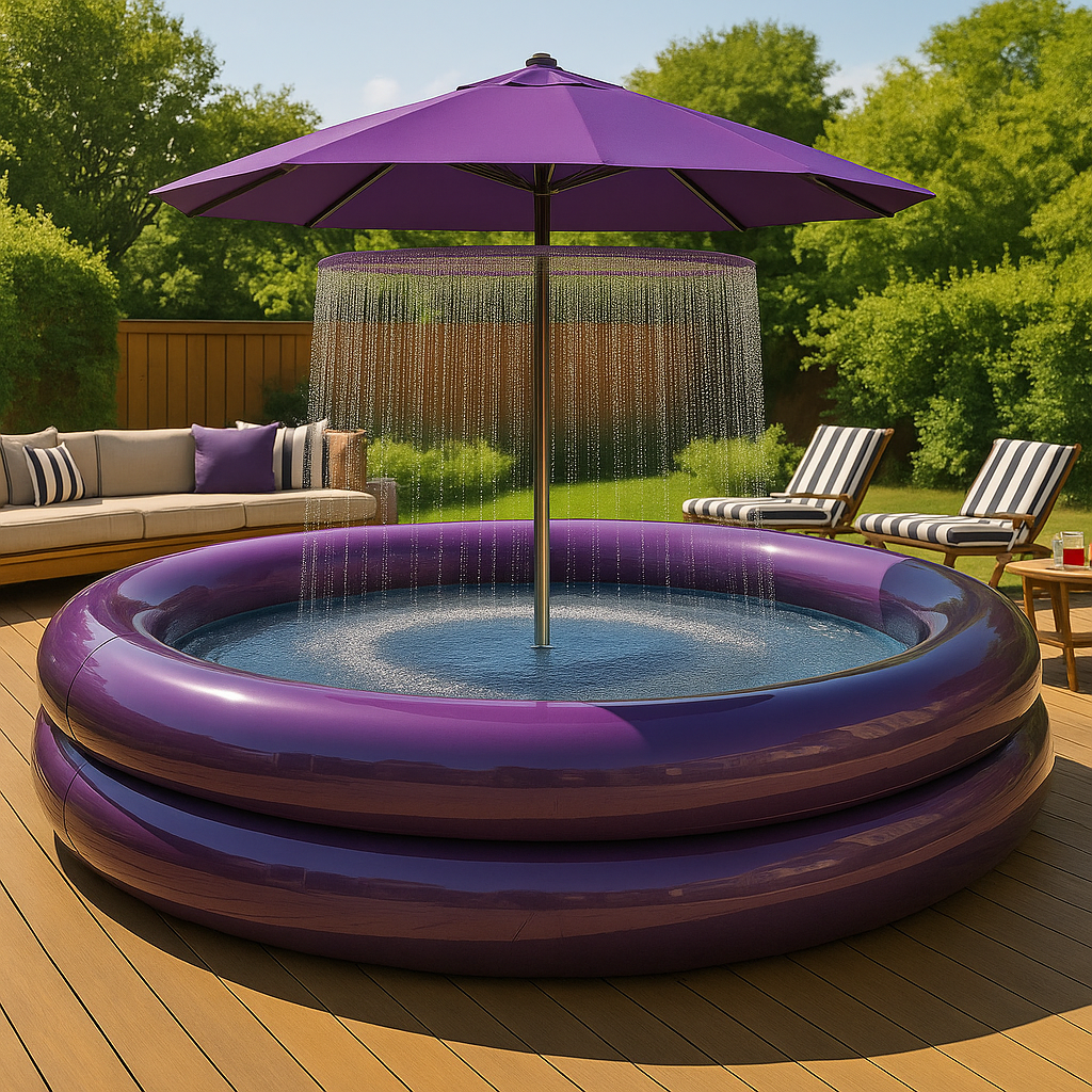 Benefits of an Umbrella Shower Pool