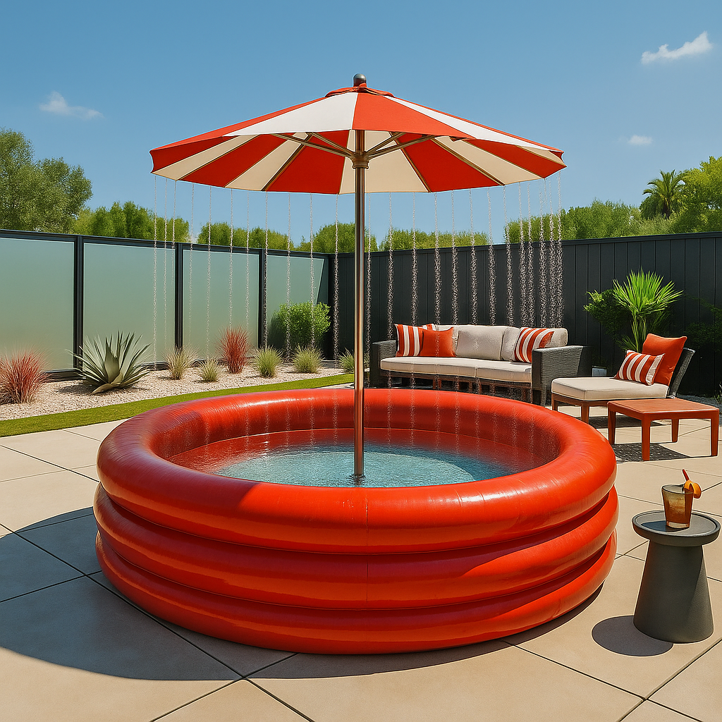Why Everyone’s Talking About the Umbrella Shower Pool