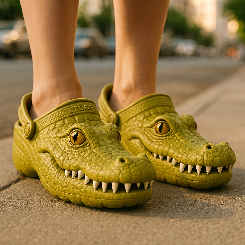 Who's Wearing Crocodile Crocs?