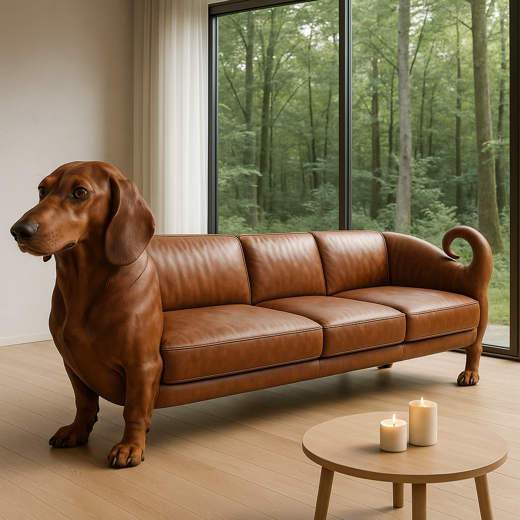 Why Dog-Shaped Sofas Are Capturing Hearts