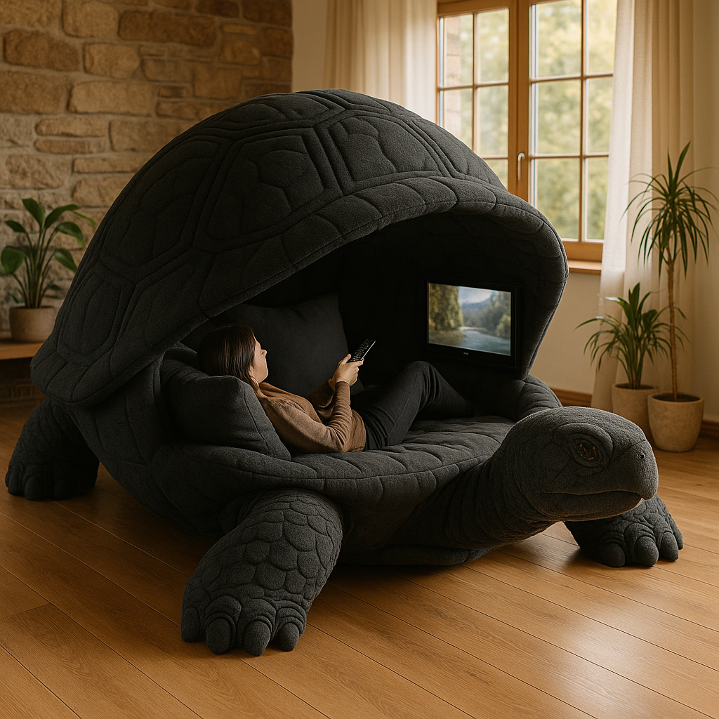 What Is a Giant Turtle Lounger Pod?
