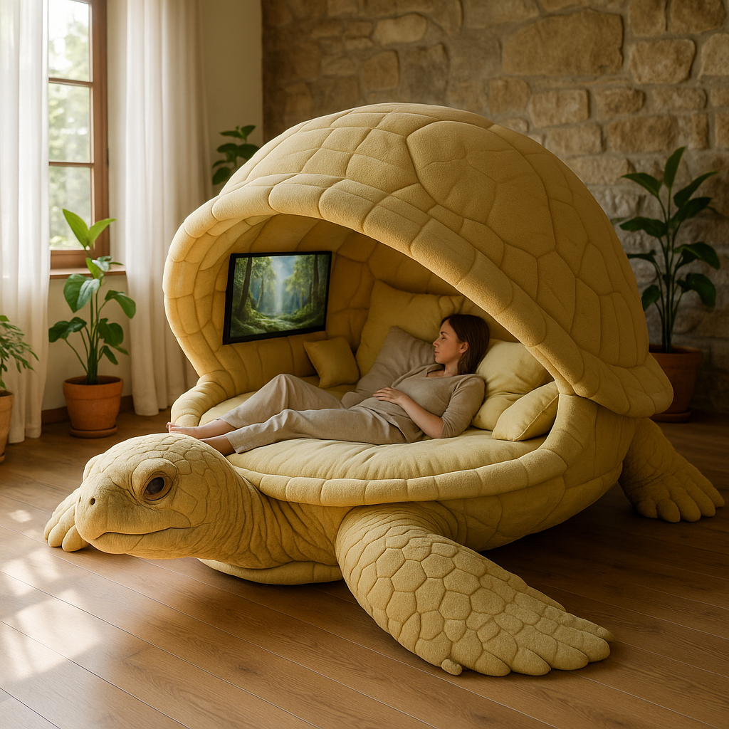Key Features and Benefits of Giant Turtle Lounger Pods