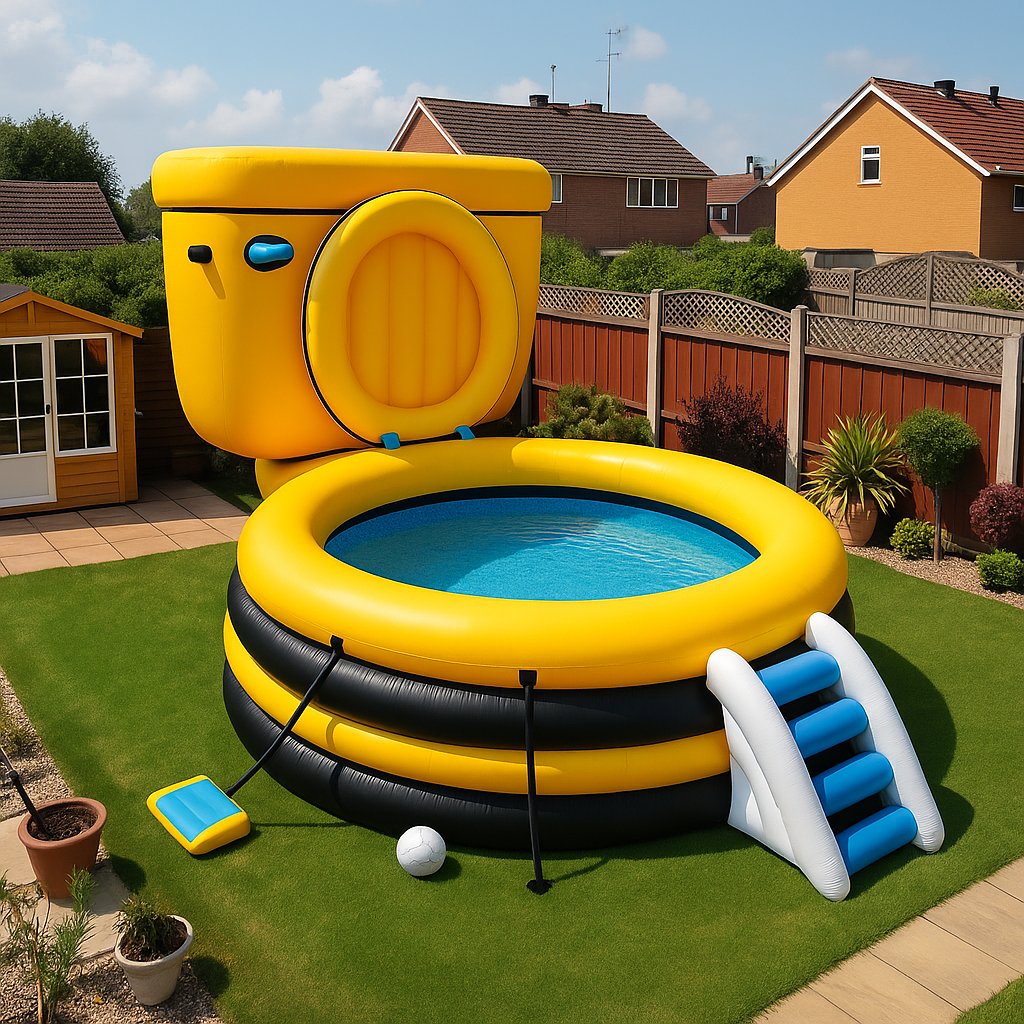 Choosing the Right Giant Inflatable Toilet Pool