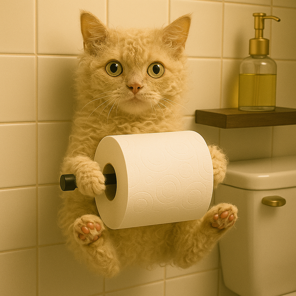 Incorporating Kitten Toilet Roll Holders Into Your Bathroom Design