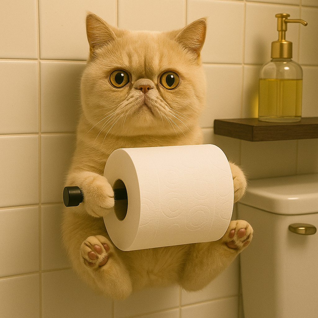 Why Cat Lovers Are Embracing Kitten Toilet Roll Holders