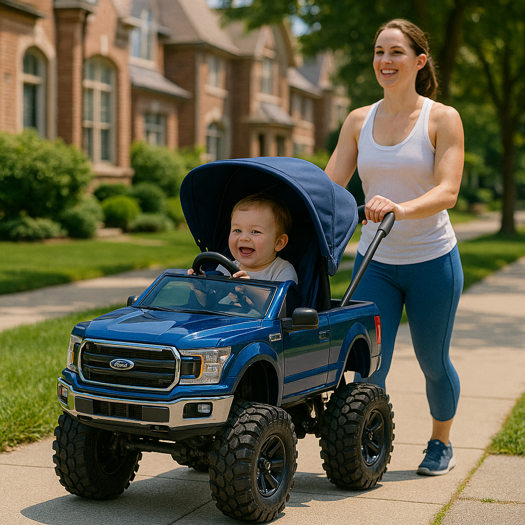 Why Parents Love Pickup Truck Strollers