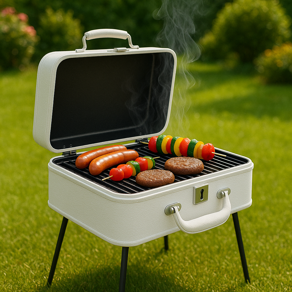 What Is a Suitcase BBQ Grill?