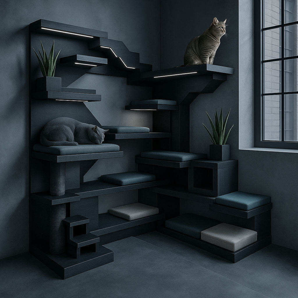 What is a Corner Cat Tower?