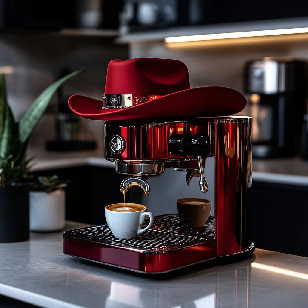 Saddle Up Your Senses: Brew Western Style with a Cowboy Hat Coffee Maker!