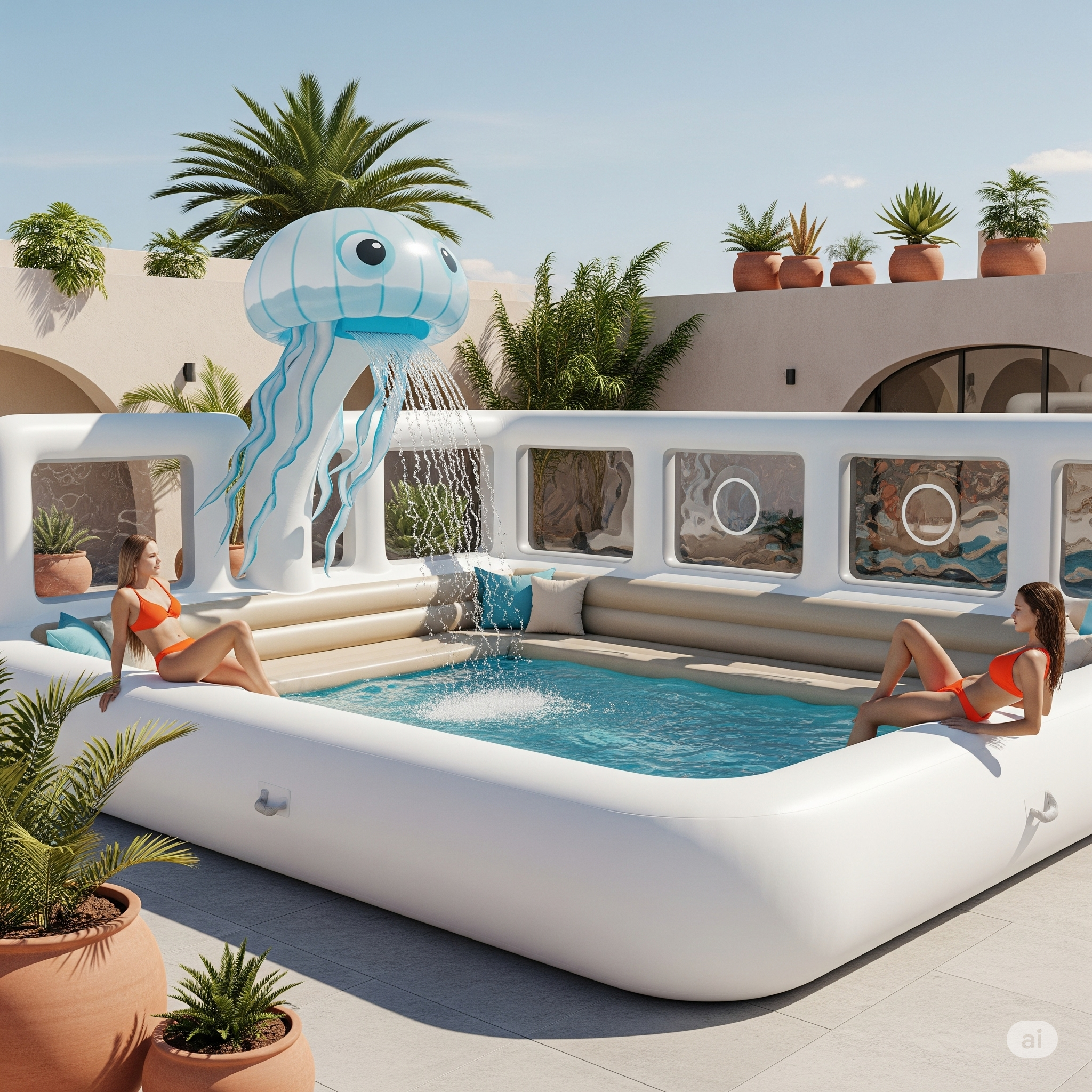 Why an Inflatable Sea Creature Shower Pool is a Must-Have