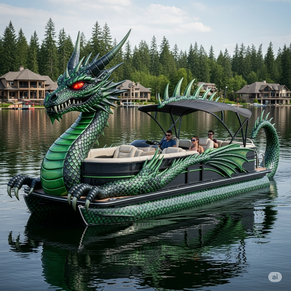 Key Features of a Dragon Pontoon Boat