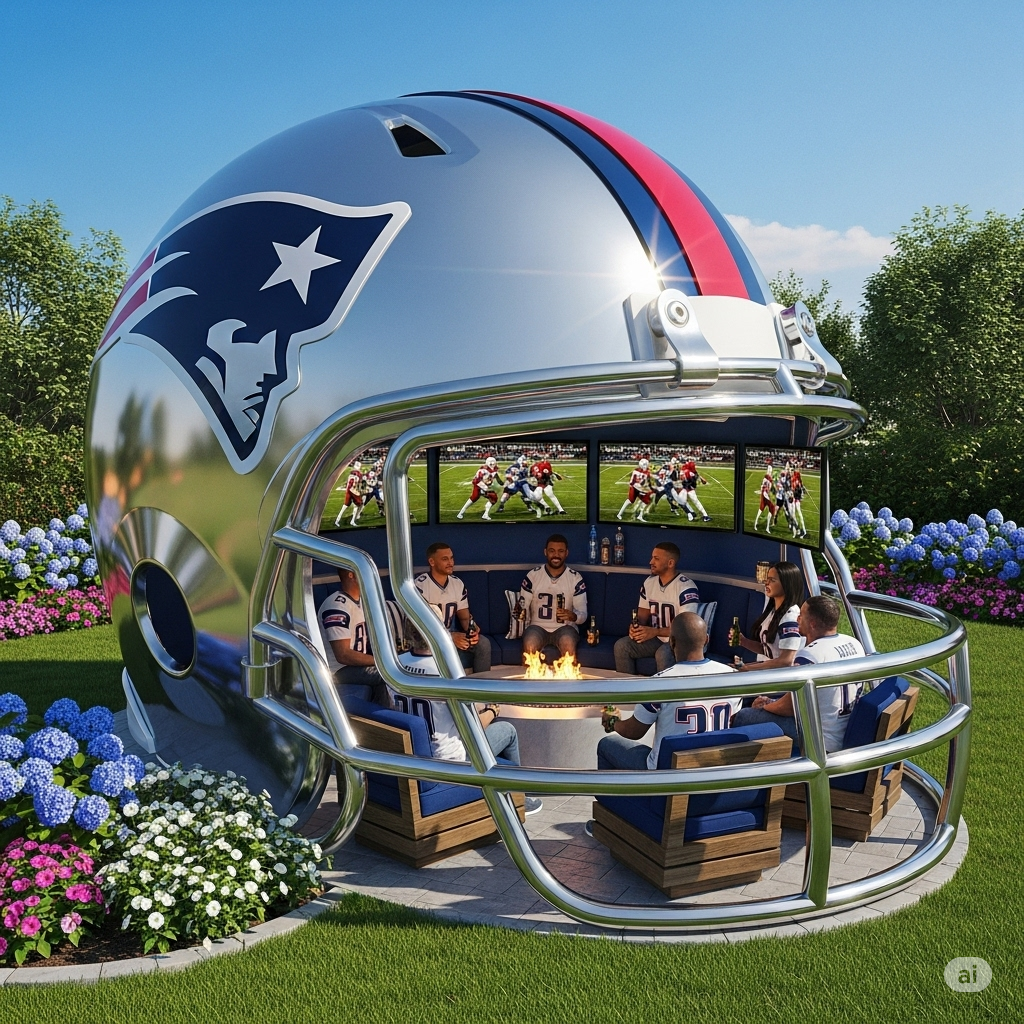 Football Helmet Gazebo vs. Traditional Gazebo