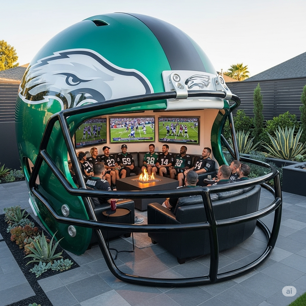Where to Use a Football Helmet Gazebo