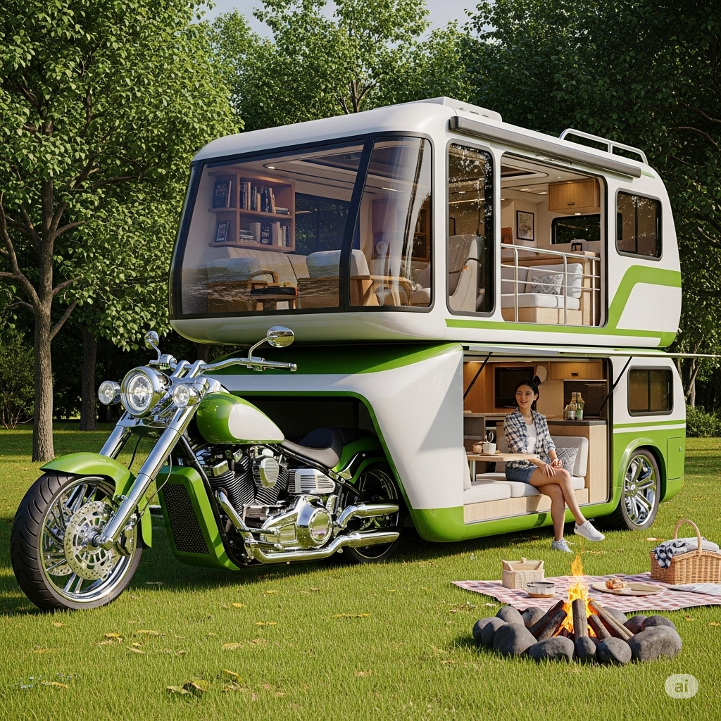 Why a Harley Camper is the Ultimate Companion for Motorcycle Enthusiasts: