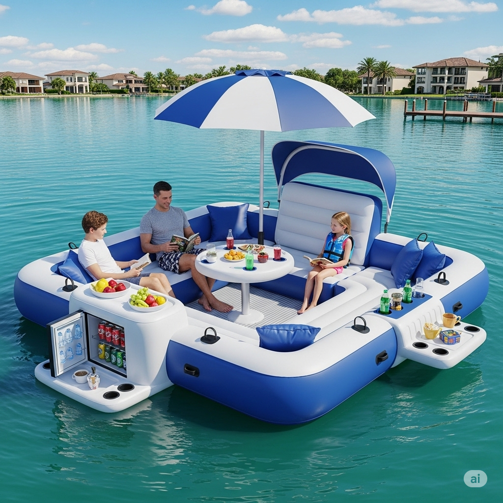 What is an Inflatable Floating Lounge?