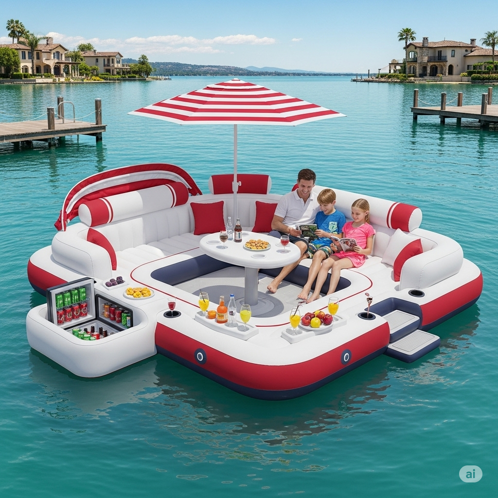 What is an Inflatable Floating Lounge?