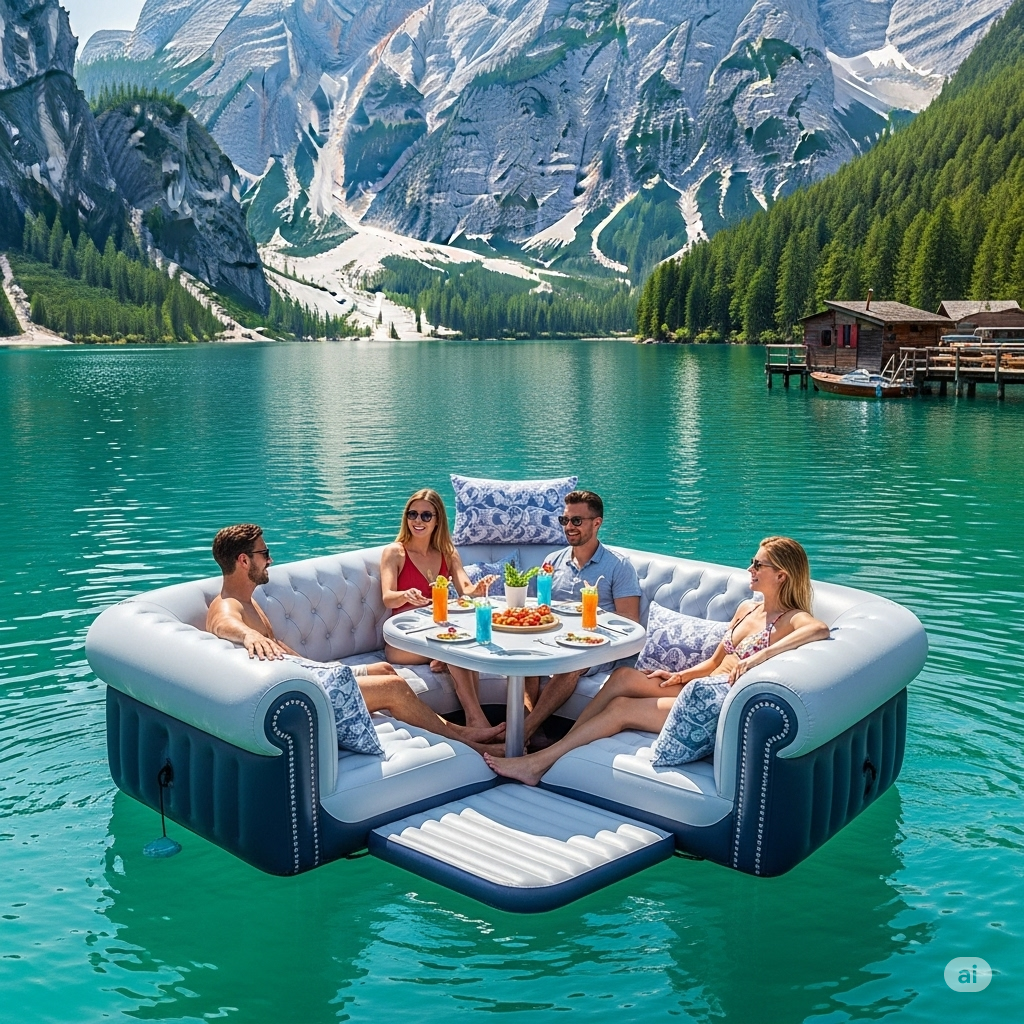 Why Every Lake Lover Needs an Inflatable Sofa Lake Party Float: