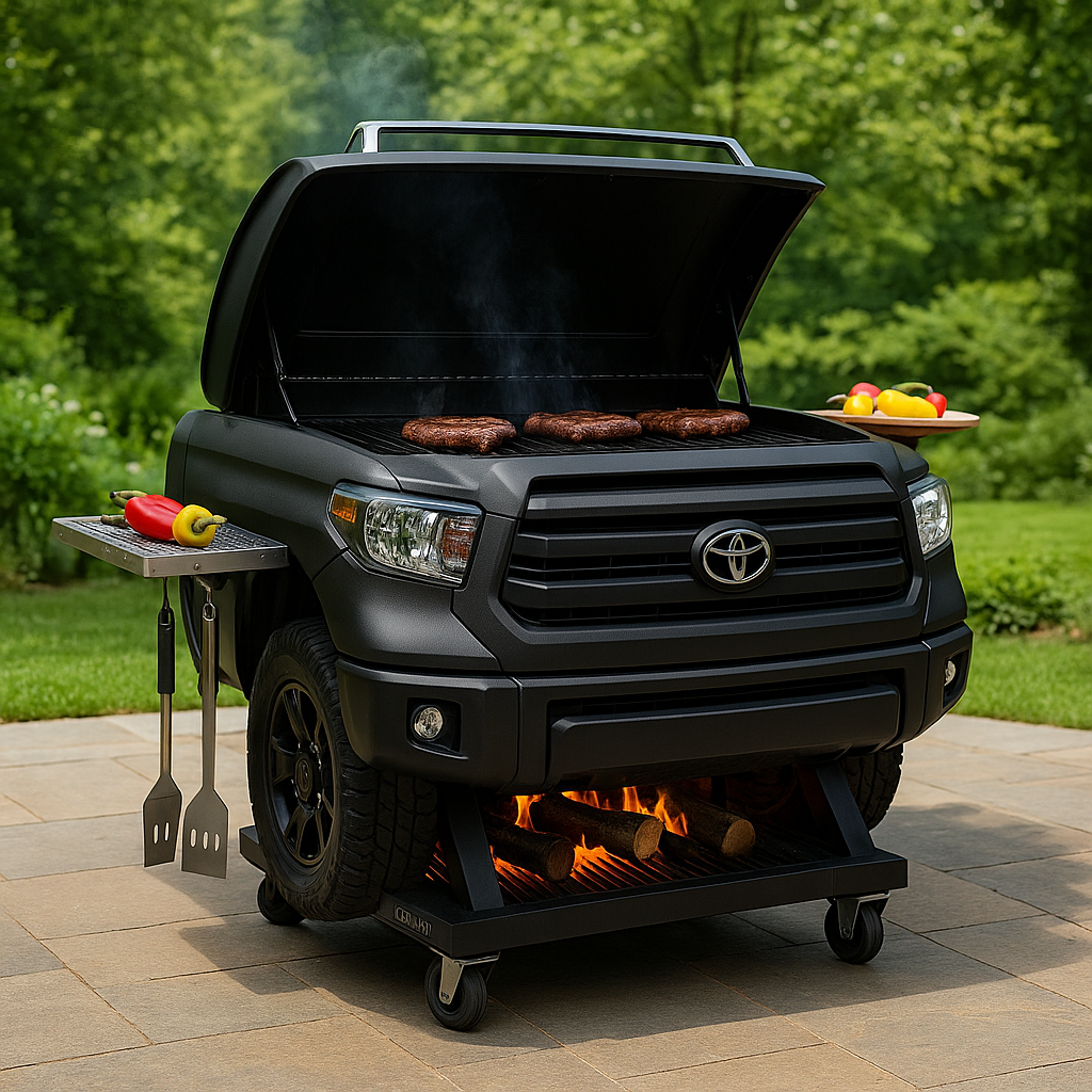 Fire Up the Fun: Grill in Style with a Pickup Truck BBQ Grill!