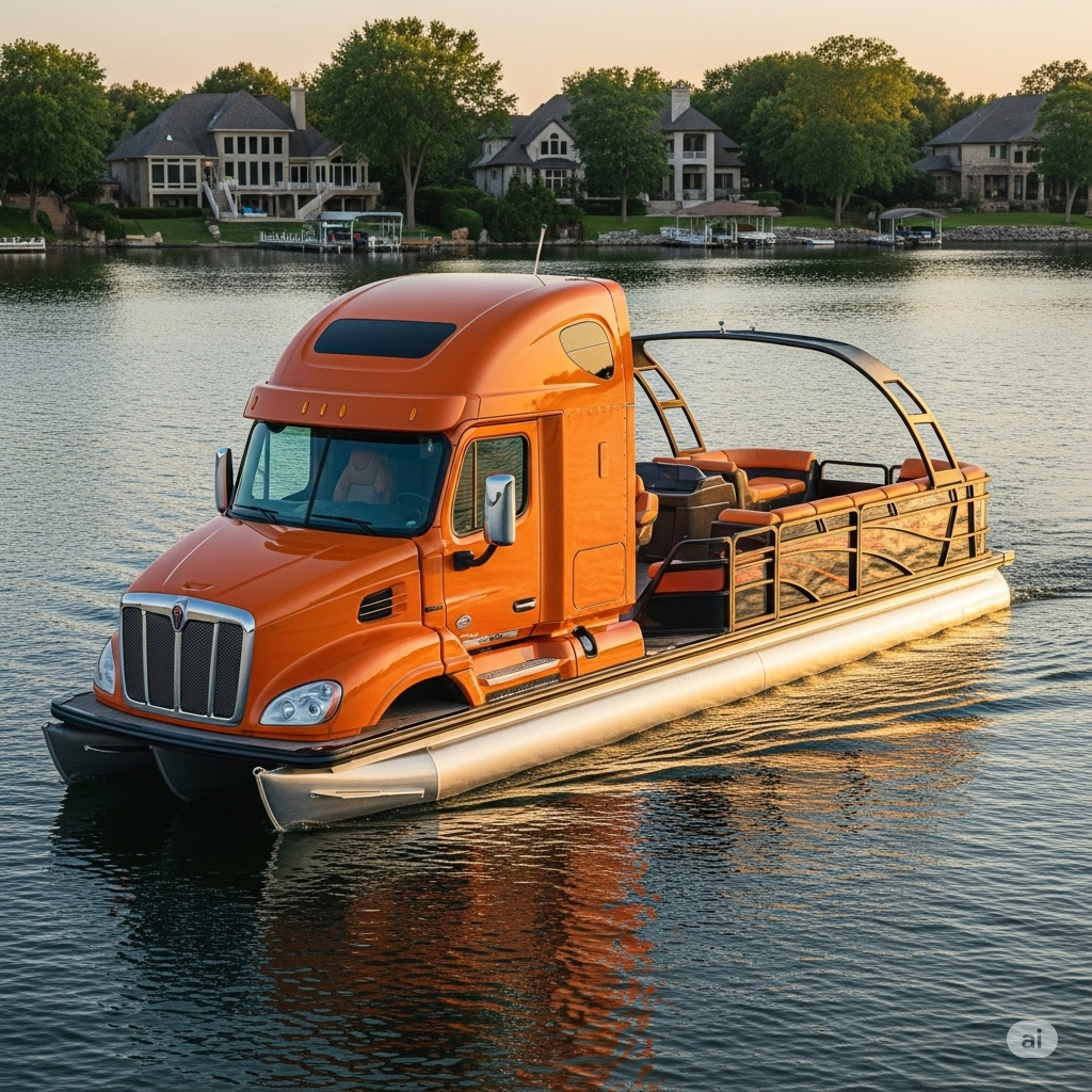 Why Choose a Semi-Truck Pontoon?