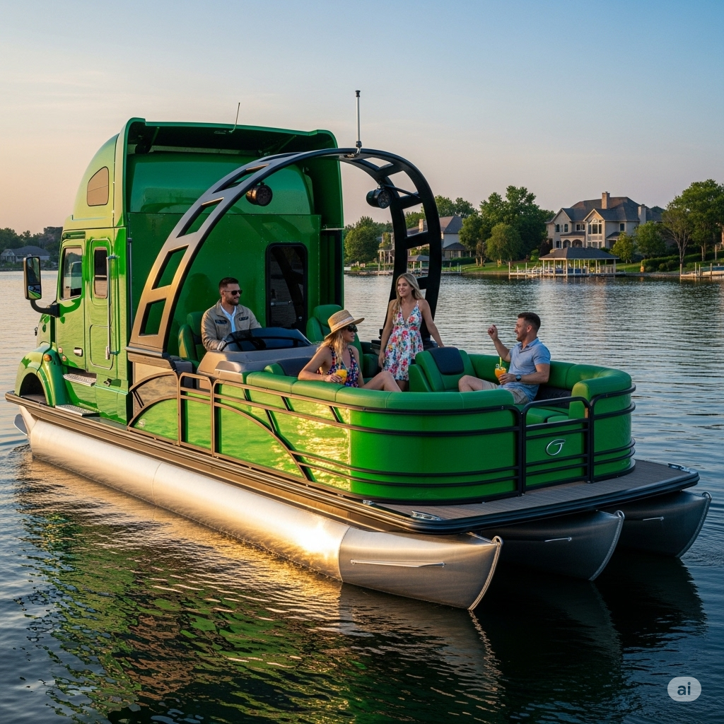 What Is a Semi-Truck Pontoon?