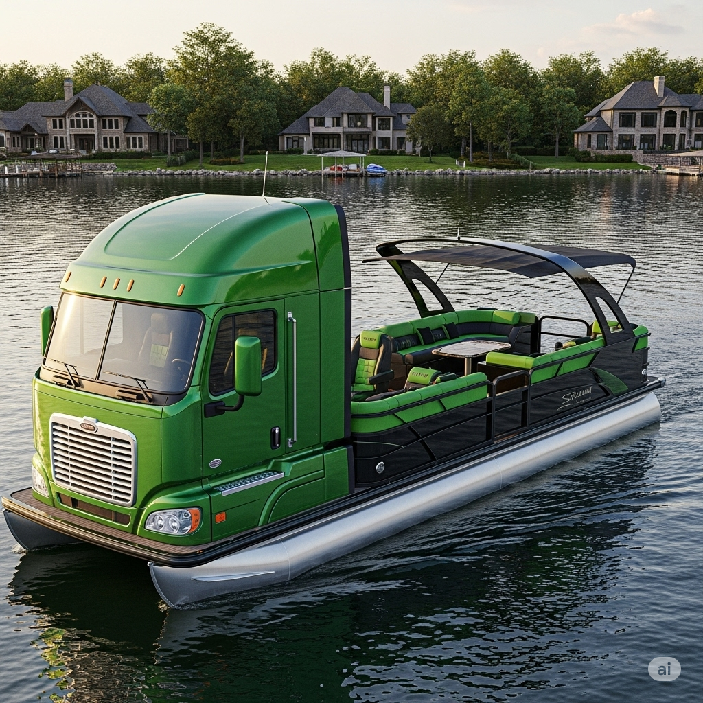 What Is a Semi-Truck Pontoon?