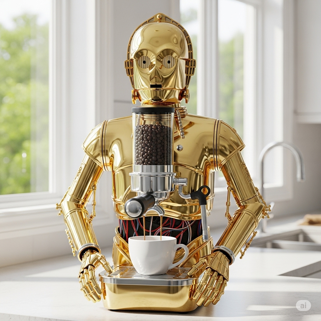 🟢 The Mandalorian Pod Brewer with Baby Yoda Mug