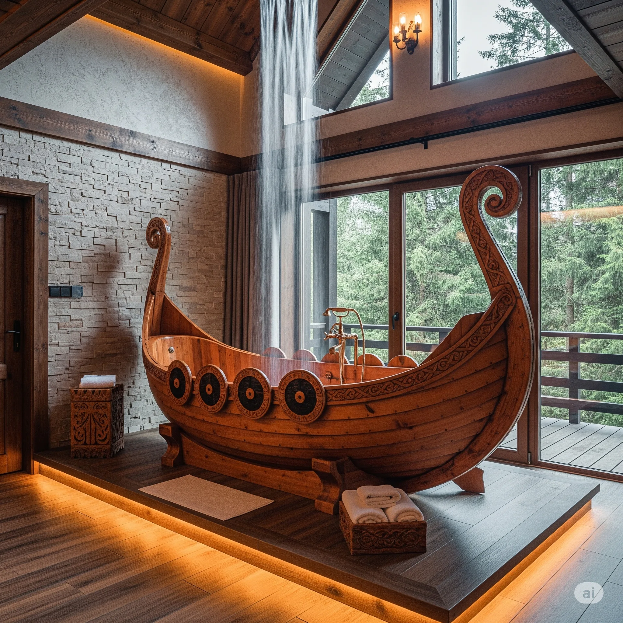 What is a Wooden Ship Bathtub?