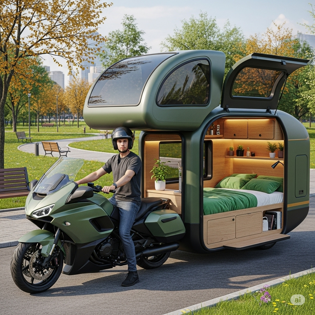 Who Should Use a Motorcycle Camper?