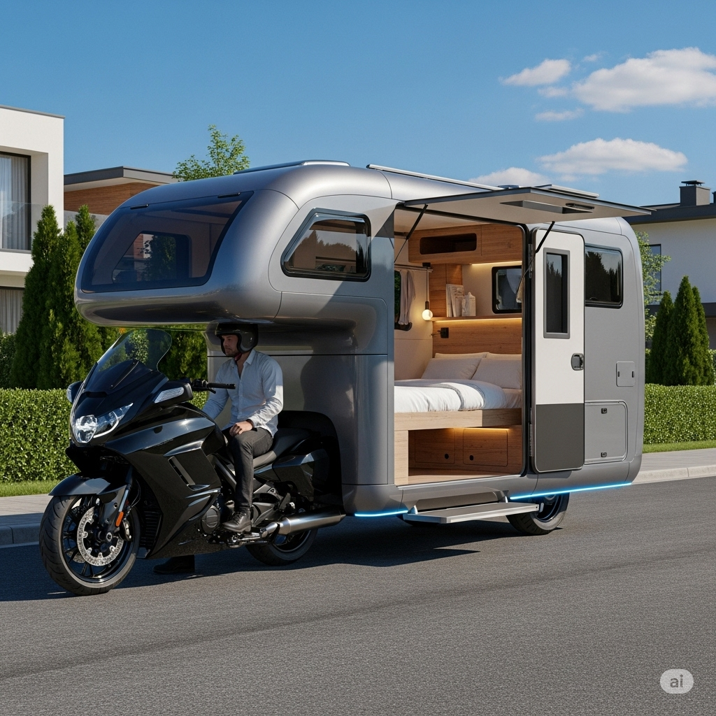 Key Features of a Motorcycle Camper