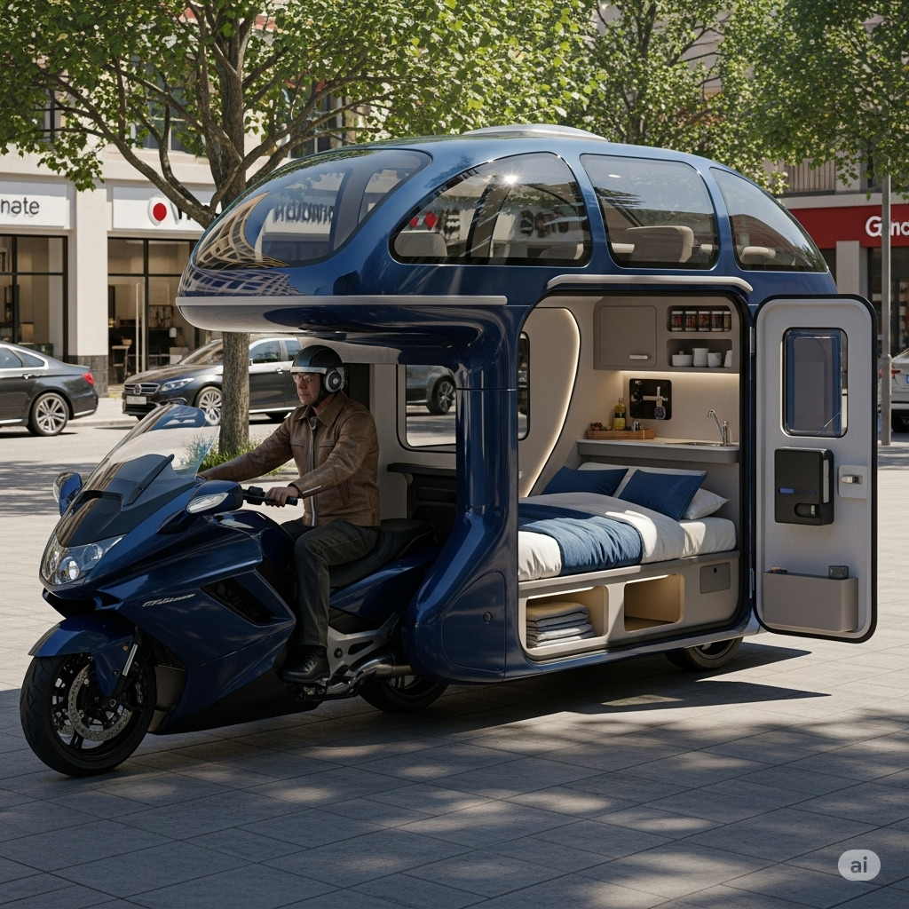 What Is a Motorcycle Camper?