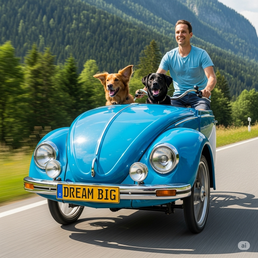 Different Styles of Beetle Cargo Bicycles