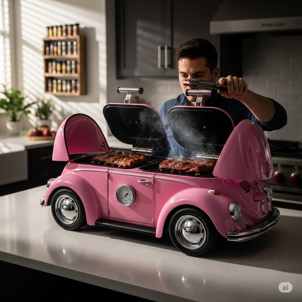 How the Beetle Countertop Smoker Grill Works
