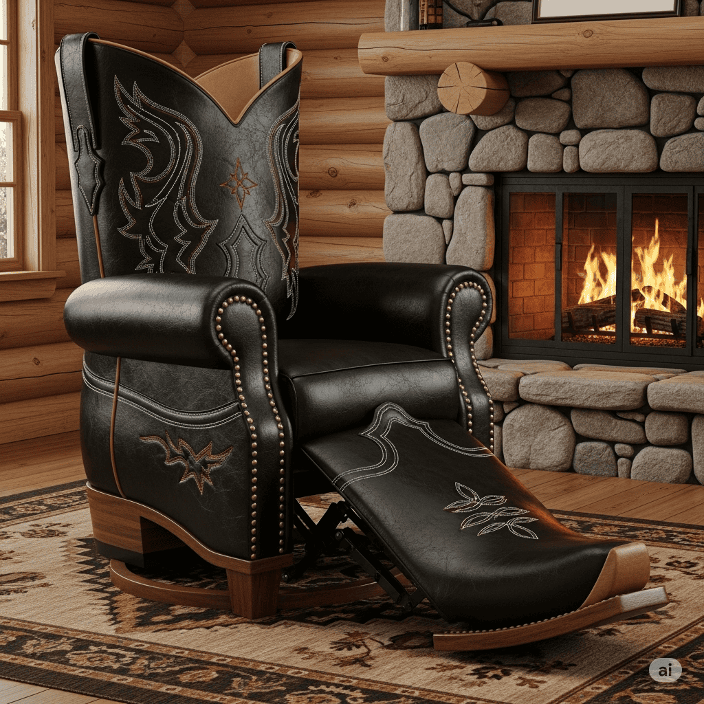 What Is a Cowboy Boot Chair?