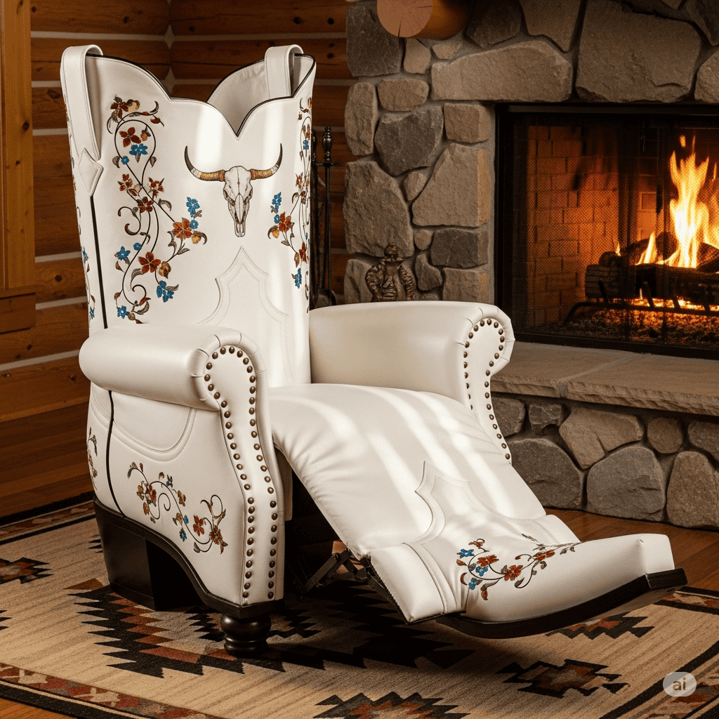 Types of Cowboy Boot Chairs